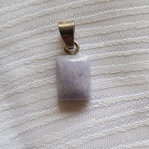 Elegant Lavender JADE Pendant.